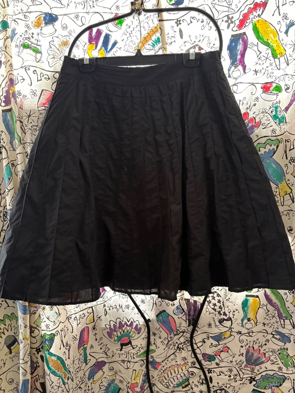Club Monaco 100% cotton A-line skirt